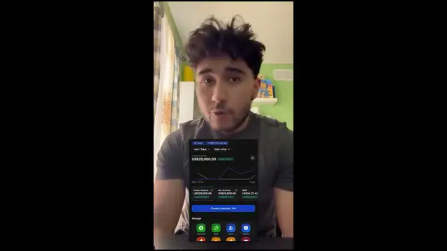 Ayan Spencers on camera
